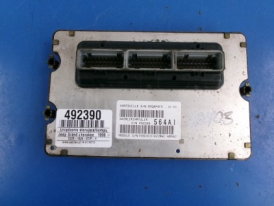 Jeep grand cherokee wj 4.7 блок керування p56044564ai фото №1