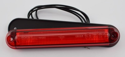 [LD2334] LAMP OBRYS.LED RED 12/24V SLIM 134  