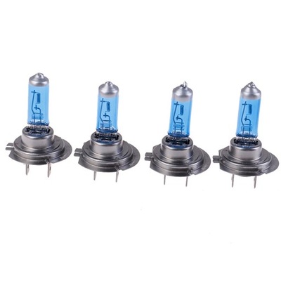 4 PIEZAS LUZ HALOGENOWA H7 8500K 12V 100W  