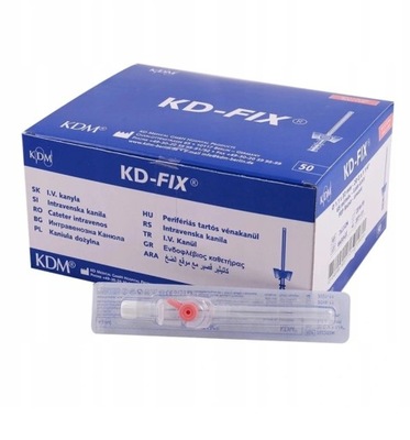 Kaniula KD-SAFTY 18G 1,3x45 zielona 50szt