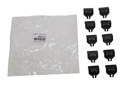 Кліпса кріпильна напрямні скло двері defender фото №1