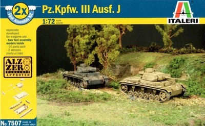 Italeri 7507 1/72 Pz.Kpfw.III Ausf.J