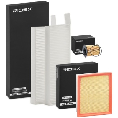 Набор фильтров ridex 4055f19726 do vw golf v хэтчбек 1k1 do opel agila фото №1