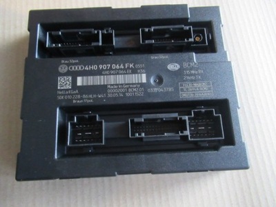 Модуль блок управления комфорт блок управления бортовой сетью audi 4h0907064fk фото №1