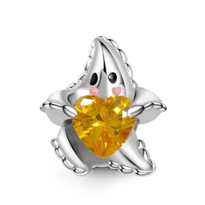 GNOCE - Charms Cute Starfish Embraces Heart