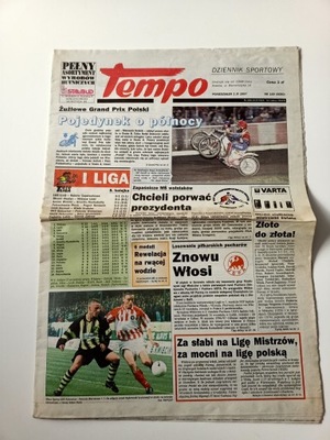 Tempo 1 IX 1997 NR 169 Żużel Grand Prix GKS Katowice IV Liga