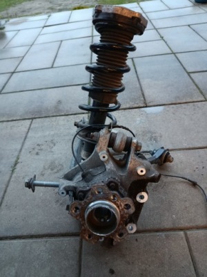 Поворотный кулак ступица правая задняя задняя подвеска задние рычаг амортизатор bmw x3 g01 фото №1