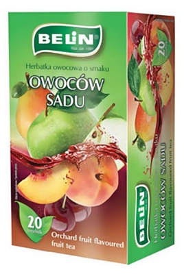 Herbata Mix Owoców z SADU 20 torebek BELIN