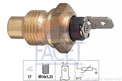 ДАТЧИК TEMP.WODY PEUGEOT /205/ 1.830.007 EPS ДАТЧИК ТЕМПЕРАТУРЫ ЖИДКОСТИ