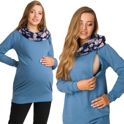 Bluza ciążowa i do karmienia ROSALIA L/XL