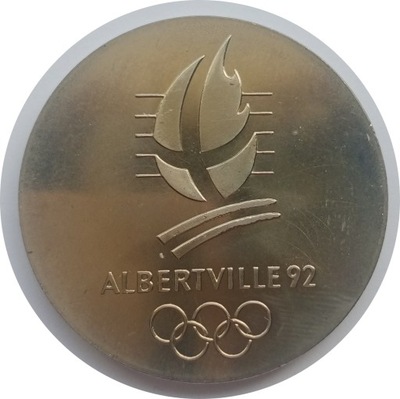 MEDAL - ALBERTVILLE 1992 OLIMPIADA - B24