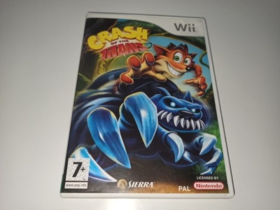 CRASH BANDICOOT CRASH OF THE TITANS platformówka