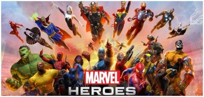 Fototapeta Marvel Heroes 200x95 samoprzylepna