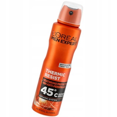 LOREAL MEN EXPERT DEZODORANT ANTIPERSPIRANT MĘSKI SPRAY THERMIC RESIST