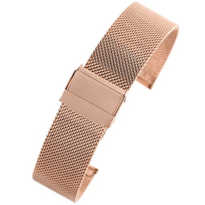 Bransoleta siatka mesh PACIFIC PVD Rose Gold 22mm