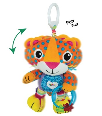 TOMY Lamaze zawieszka tygrys grzechoczący LC27563