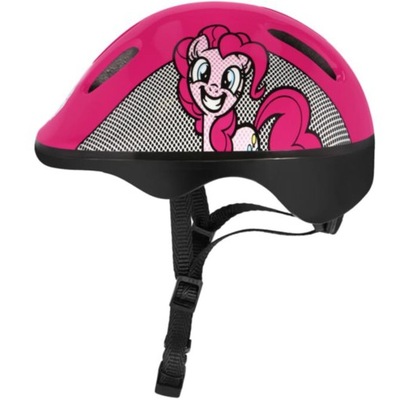 Kask rowerowy dziecięcy S 48-52 cm różowy Pony