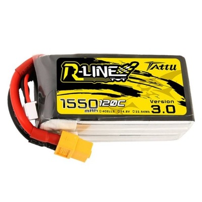 Akumulator Tattu R-Line v3 1550mAh 14,8V 120C 4S1P