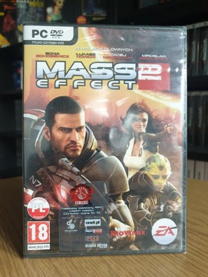 Mass Effect 2 II PL Pc Nowy Folia