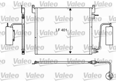 608 107 608 107 RADUADOR DO KLIMAT.VECTRA C 3.0CDTI 05-  