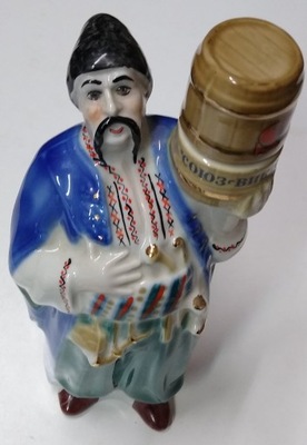 Rosyjska porcelana Figurka Kozaka Sojuz Wiktan