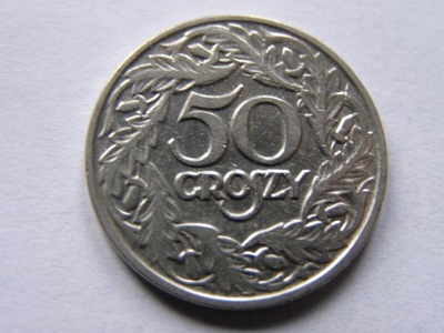 POLSKA 50 GROSZY 1923 ROK BCM !!!!!!!!!!!!!!! 1395