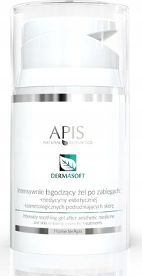 APIS Dermasoft łagodzący żel po zabiegach estetycz