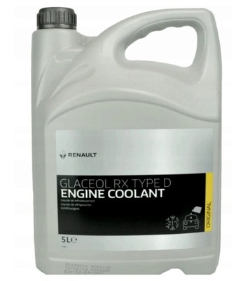 Рідина do радіатор renault glaceol rx type e ldr 7711947051 5l фото №1