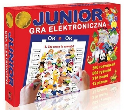 ELEKTRONICZNA GRA EDUKACYJNA JUNIOR JAWA