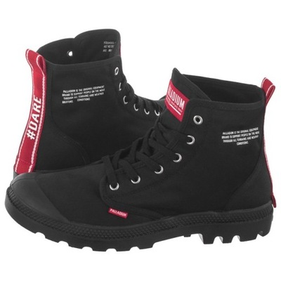 Buty Trampki Za Kostkę Palladium Pampa Hi Dare 76258-008-M Czarne