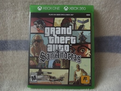 GTA GRAND THEFT AUTO SAN ANDREAS XBOX 360