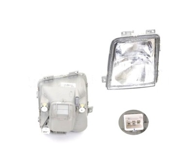 Лампа передня vw lt 96- 086737 права nowa фото №1