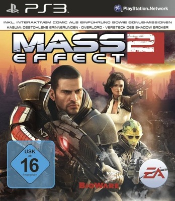 PS3 MASS EFFECT 2 / RPG / SPACE OPERA