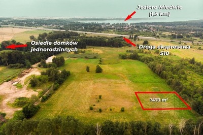 Działka, Morzyczyn, 1473 m²