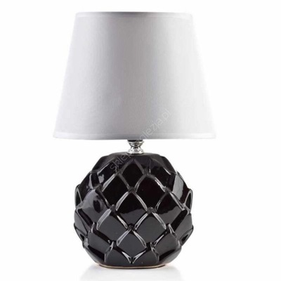 Lampa dekoracyjna Leti 12x10x30cm czarna