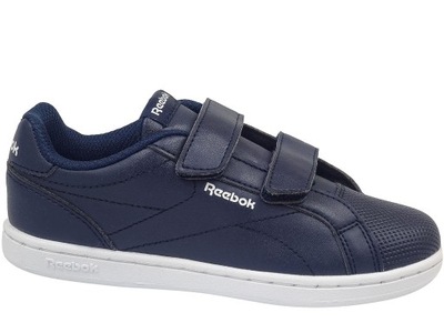 REEBOK ROYAL COMPLETE GRANATOWE BUTY TRAMPKI RZEPY