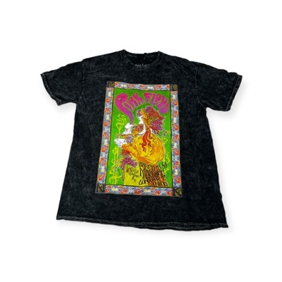 Koszulka T-shirt damski okrągły dekolt Pink Floyd M