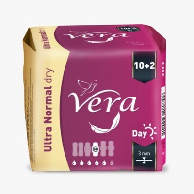 Podpaski VERA Ultra Normal DRY 10+2 szt