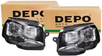 DEPO REJILLAS FAROS PARTE DELANTERA VW TRANSPORTER VI  