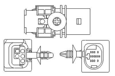 MAGNETI MARELLI SONDA LAMBDA VOLVO V60 I DODGE JOURNEY FIAT DOBLO  