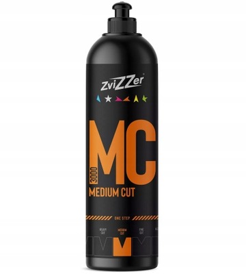 ZviZZer MC3000 Medium Cut - Pasta polerska 750 ml lekko ścierno/ one step