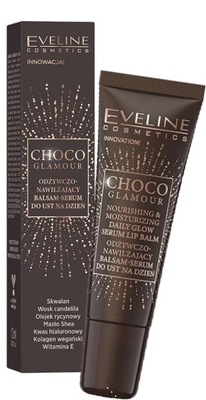 EVELINE CHOCO GLAMOUR BALSAM-SERUM DO UST NAWILŻA