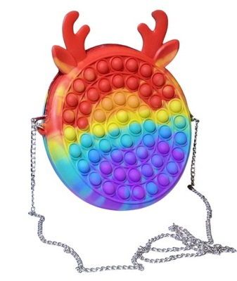 Torebka torba POP IT push bubble fidget dziecięca