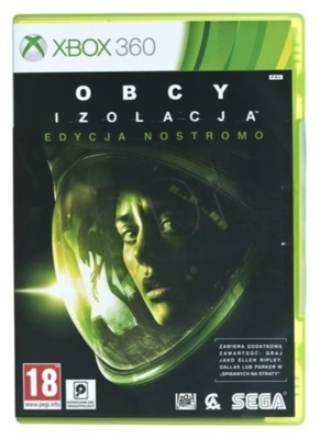 Gra Xbox 360 Obcy Izolacja Edycja Nostromo