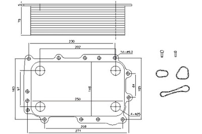 NISSENS AUŠINTUVAS ALYVOS DAF CF XF 106 MX-11210-PX-7239 10.12- 