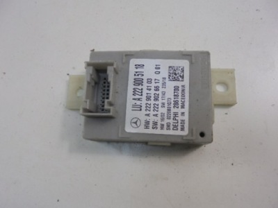 Merdeces s w222 модуль света фото №1