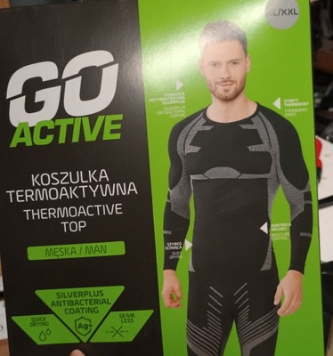 Koszulka termoaktywna męska GO ACTIVE XL nowa