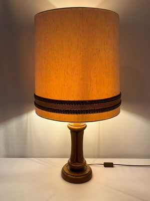 Lampka, lampa nocna, stołowa Dąb rustykalny