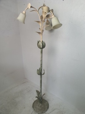 Lampa Podłogowa LAMPADARI Włoska Metaloplastyka