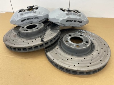 Mercedes glc x253 w213 тормозные диски суппорты тормоза amg фото №1